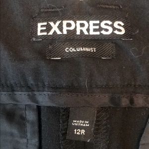 Black ~ size 12R ~ Express brand Columnist style